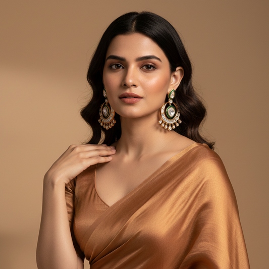Noorani Chandbali Earrings
