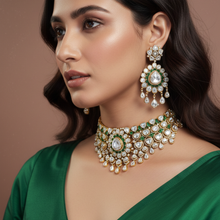 Rajsiyah Noor Haar – Kundan & Pearl Artificial Bridal Necklace | Noor by Ornista