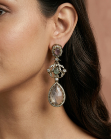 Shahi Noor Drops – Elegant Artificial Drop Earrings for Women