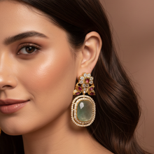Zara Necklace – Multicolour Kundan Style Artificial Necklace Set for Wedding & Festive Wear