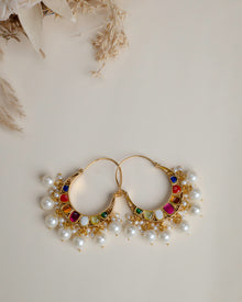 Gulzar Chandbali – Traditional Artificial Chandbali Earrings for Women