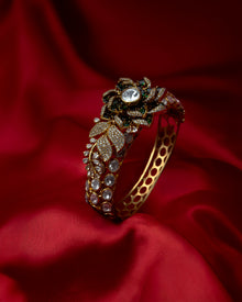 Phool Kumari Bracelet – Elegant Artificial Floral Bracelet for Women
