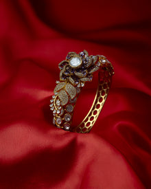 Phool Kumari Bracelet – Elegant Artificial Floral Bracelet for Women