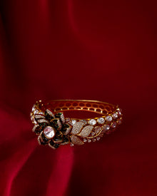 Phool Kumari Bracelet – Elegant Artificial Floral Bracelet for Women