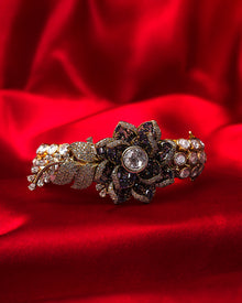 Phool Kumari Bracelet – Elegant Artificial Floral Bracelet for Women