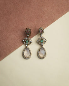 Shahi Noor Drops – Elegant Artificial Drop Earrings for Women
