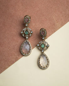Shahi Noor Drops – Elegant Artificial Drop Earrings for Women