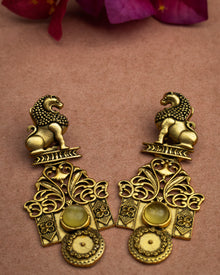 Gul Noor Earrings – Elegant Artificial Earrings for Women