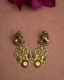 Gul Noor Earrings – Elegant Artificial Earrings for Women