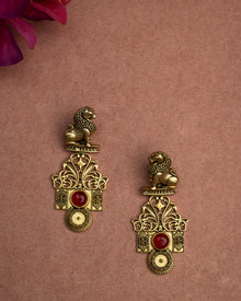 Gul Noor Earrings – Elegant Artificial Earrings for Women
