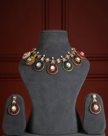 Jashn Necklace – Festive Artificial Necklace for Women