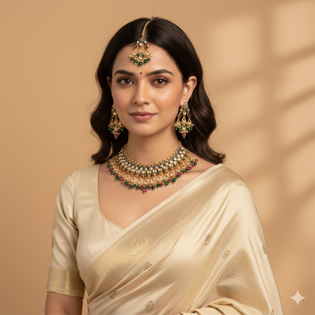 Mayur Karigari Necklace Set