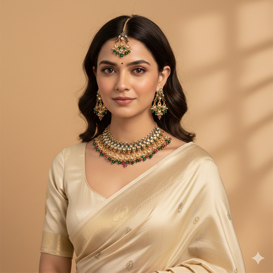 Mayur Karigari Necklace Set