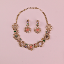 Heer Haar – Multicolour Kundan Style Artificial Necklace Set for Wedding & Festive Wear