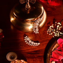 Ira Earcuffs – Kundan Crystal Artificial Ear Cuffs | Noor by Ornista