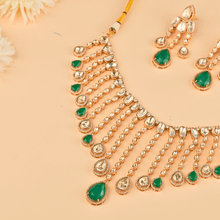Raj Mahal Polki Necklace Set