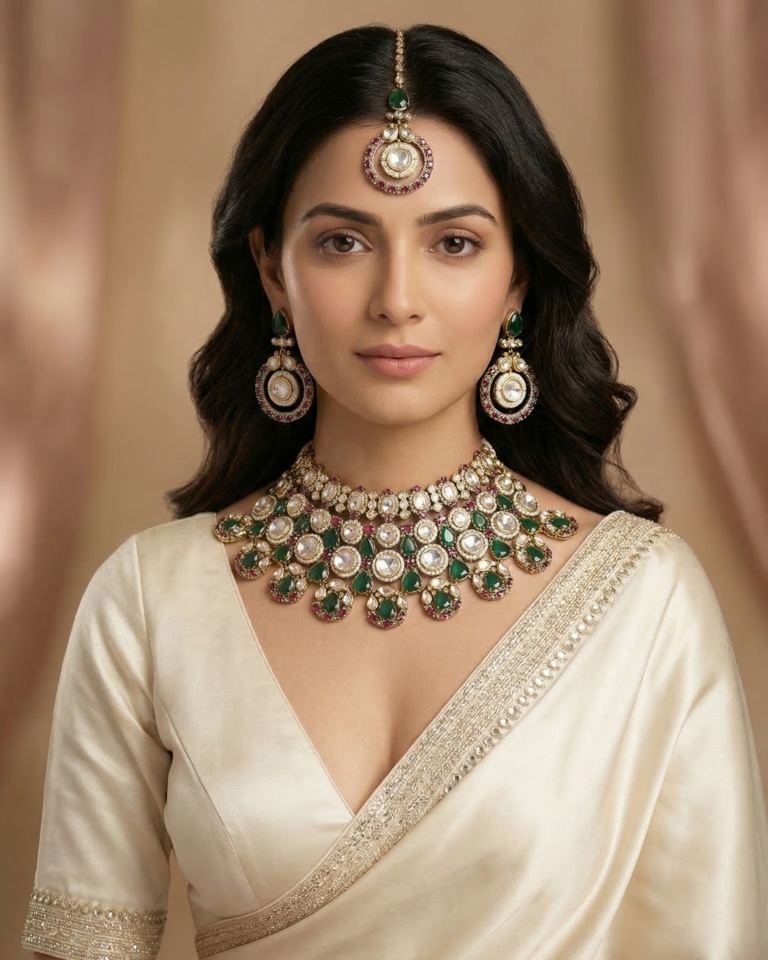 Gulshan Haar – Traditional Artificial Necklace Set for Women