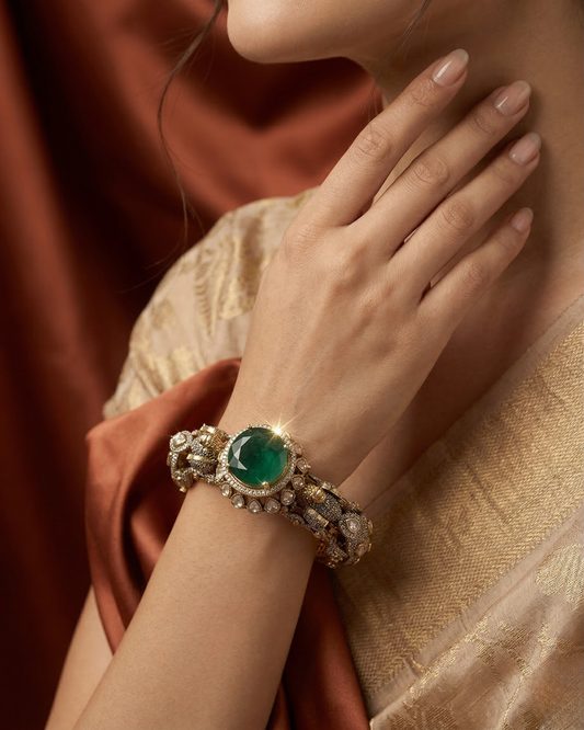 Mayur Kada – Traditional Artificial Kada Bangle for Women