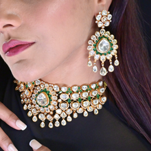 Rajsiyah Noor Haar – Kundan & Pearl Artificial Bridal Necklace | Noor by Ornista