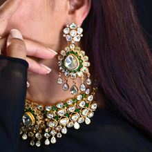 Rajsiyah Noor Haar – Kundan & Pearl Artificial Bridal Necklace | Noor by Ornista